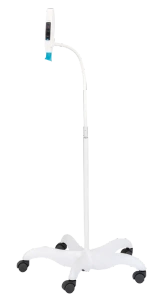 RUCK ViroCap stojak jezdny z ramieniem 60 cm, biały, Ø 16 mm