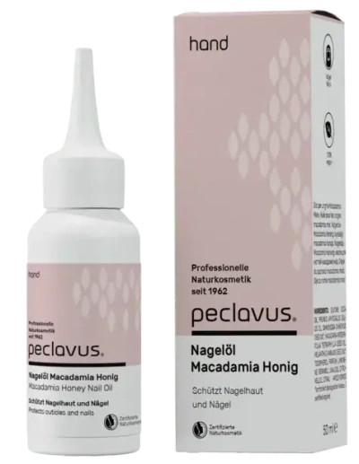 peclavus® hand oliwka ochronna do paznokci orzechy makadamia i miód, 50 ml