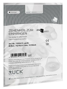 RUCK® smartgel plug+switch, separator pierścieniowy, duży, 10 szt.