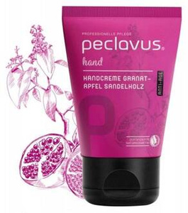 Krem do rąk peclavus® hand Granat i Drzewo Sandałowe wspiera regenerację komórek 30 ml