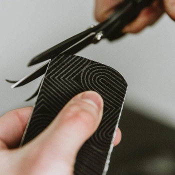 SPORTTAPE Extra Sticky taśma do kinesiotapingu czarny 5 cm x 5 m