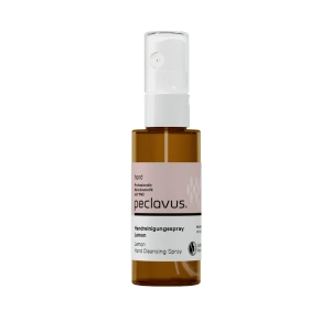 peclavus hand oczyszczająco pielęgnujący spray do rąk, cytrynowy, 50 ml