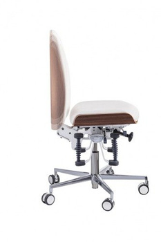 Zdrowotne krzesło RUCK STOOL Bioswing, CPL Orzech, espresso