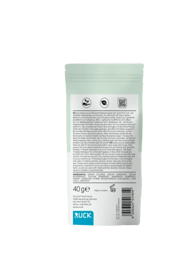 peclavus pure zasadowa sól do kąpieli stóp i całego ciała 40 g