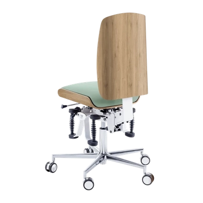 Krzesło zdrowotne RUCK STOOL Bioswing, CPL Dąb, szałwia