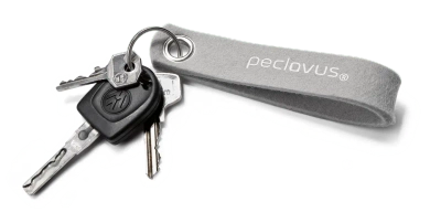 peclavus brelok do kluczy z filcu, szary
