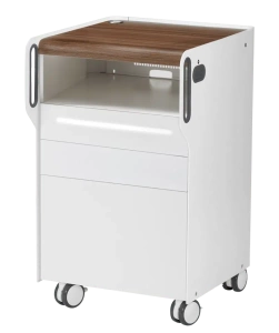 RUCK® ROOM move S szafka podologiczna z lampą LED, CPL orzech