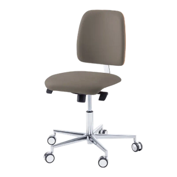 Krzesło podologiczne RUCK STOOL dynamic, comfort, CPL Dąb, mocca