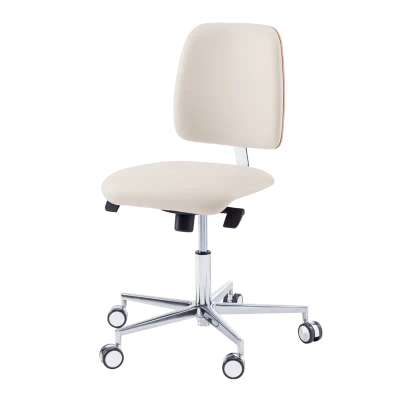 Krzesło podologiczne RUCK STOOL dynamic, comfort, CPL Biały, natural