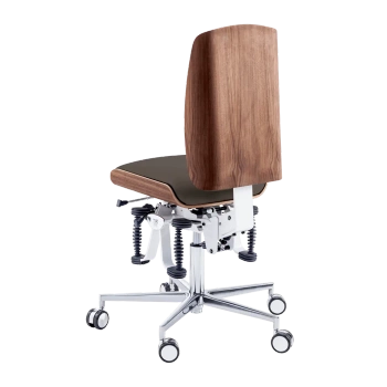 Zdrowotne krzesło RUCK STOOL Bioswing, CPL Orzech, espresso