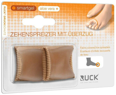 RUCK® smartgel, pierścienie ochronne na palce - profilowane, średni, 2 sztuki