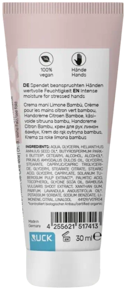 peclavus krem nawilżający do rąk limonkowo-bambusowy, 30 ml