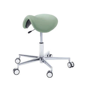 RUCK STOOL saddle taboret podologiczny szałwia długi podnośnik