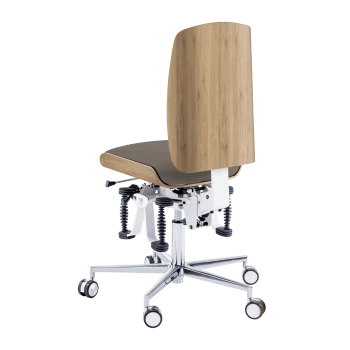 Krzesło zdrowotne RUCK STOOL bioswing, CPL Dąb, mocca