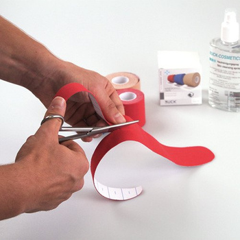 RUCK® Kinesioped-Tape taping czerwony, 1 rolka