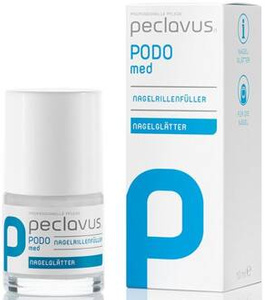 peclavus® PODOmed Nagelrillenfüller lakier do słabych paznokci, 10 ml