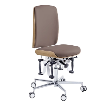 Krzesło zdrowotne RUCK STOOL Bioswing, CPL Dąb, muskat