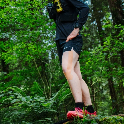 SPORTTAPE Extra Sticky taśma do kinesiotapingu beżowy 5 cm x 5 m