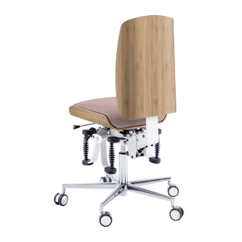 Krzesło zdrowotne RUCK STOOL Bioswing, CPL Dąb, taupe