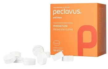 peclavus® wellness chusteczki wellness sprasowane, 100 szt. 