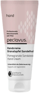 Krem do rąk peclavus® hand Granat i Drzewo Sandałowe wspiera regenerację komórek 100 ml