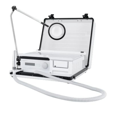 Zestaw mobilny RUCK Nova 3s frezarka walizka lampa lupa Circle S mobile czarny