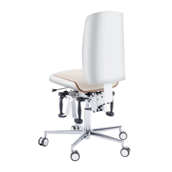 Krzesło zdrowotne RUCK STOOL Bioswing, CPL Biały, natural