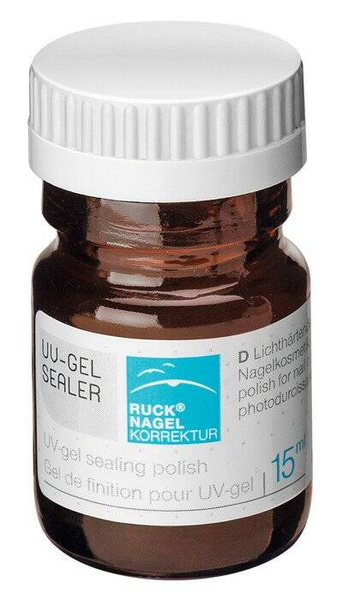 RUCK® NAGELKORREKTUR UV-Gel Sealer - żel nabłyszczający 15 ml