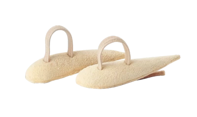 RUCK basic skórzana podkładka pod palce młotkowane, rozmiar L, prawa, 2 szt.