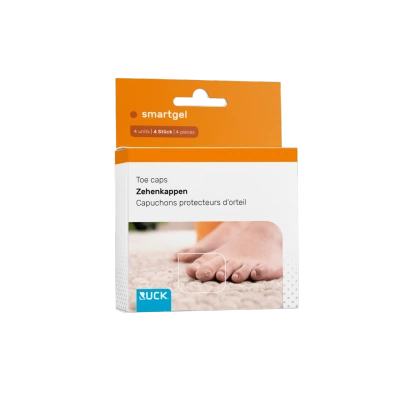 RUCK Tekstylno żelowy ochraniacz na palce, rozm. L, 19 mm, 4 szt.