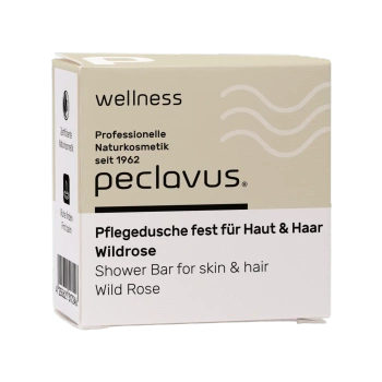 peclavus wellness Kostka do mycia 2 w 1 Dzika Róża 30 g