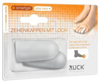 RUCK® kaptur smartgelowy na palec, z dziurką, 2 szt. medium, 18 mm