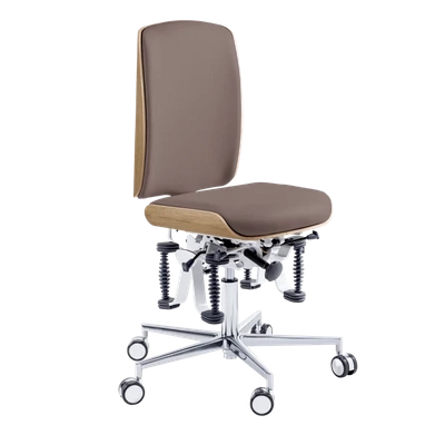Krzesło zdrowotne RUCK STOOL Bioswing, CPL Dąb, muskat