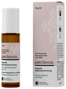 peclavus hand oliwka ochronna do paznokci orzechy makadamia i miód 10 ml