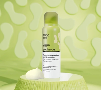 peclavus PODOcare pianka do stóp na zrogowacenia i pęknięcia 125 ml