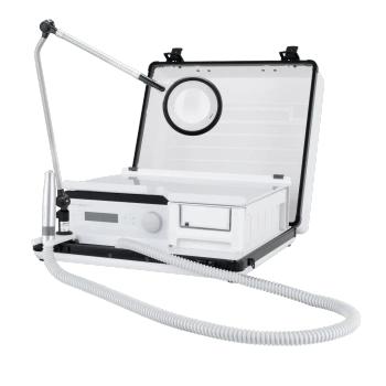 Zestaw mobilny RUCK Nova 3s frezarka walizka lampa lupa Circle S mobile czarny