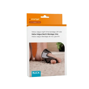 RUCK smartgel Hallux Valgus orteza nocna lewa S/M, 2 szt.