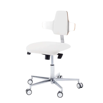 Krzesło podologiczne RUCK STOOL dynamic, napoleon, CPL Biały, biały
