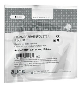 RUCK® silicon, podkładka na palec młotkowy, prawa, 10 szt.