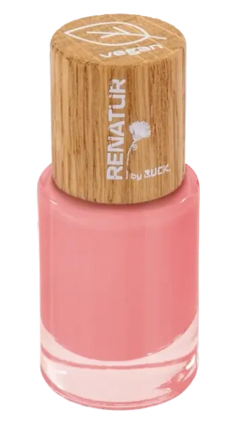 RENATUR by RUCK Nail Polish Coral - wegański lakier do paznokci 10 ml