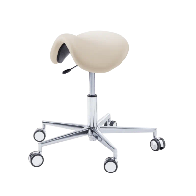 RUCK STOOL saddle taboret podologiczny natural krótki podnośnik