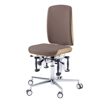 Krzesło zdrowotne RUCK STOOL Bioswing, CPL Dąb, muskat