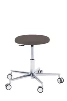 Taboret podologiczny RUCK STOOL round, muskat, długi podnośnik