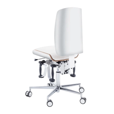 Krzesło zdrowotne RUCK STOOL bioswing, CPL Biały, biały