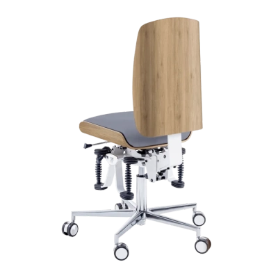 Krzesło zdrowotne RUCK STOOL bioswing, CPL Dąb, ocean 