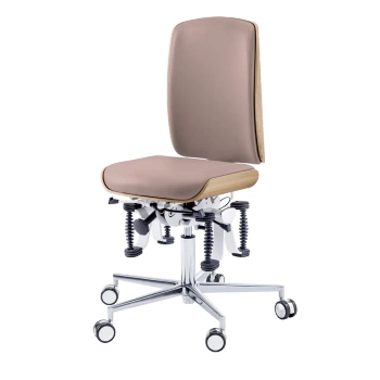 Krzesło zdrowotne RUCK STOOL Bioswing, CPL Dąb, taupe