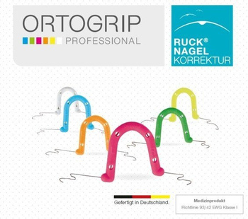 Łączniki do klamer RUCK® NAGELKORREKTUR ORTOGRIP professional rozm 0,40, 5 szt.